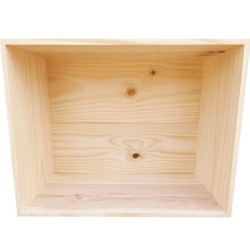 Caisse en bois de présentation - petit format