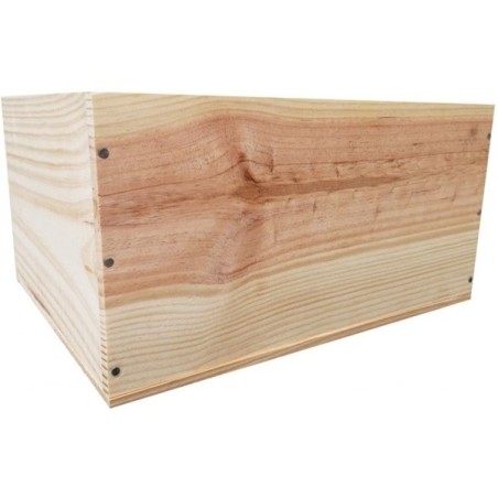 Caisse en bois de présentation - grand format