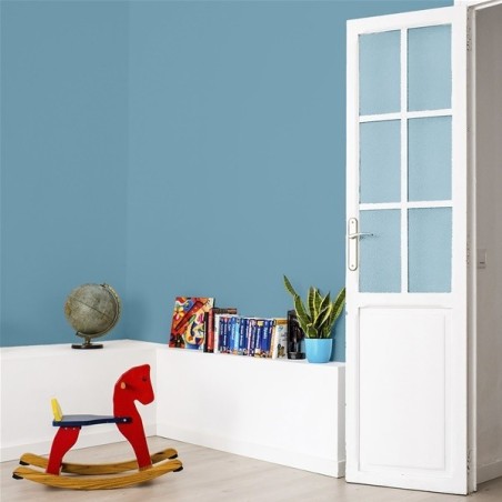 Peinture intérieure multi supports 0,5 L Velours - Bleu Porquerolles