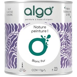 Peinture intérieure multi supports 0,5 L Velours - Blanc Pur