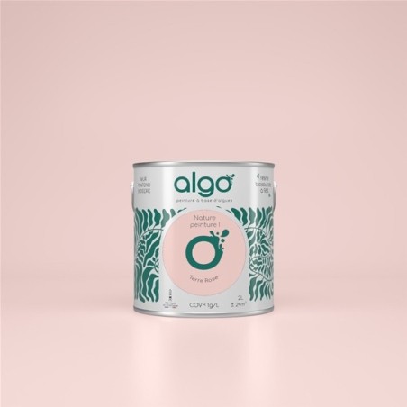 Peint.intér.déco multi-supports terre rose velours 0.5 L