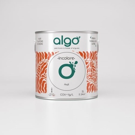 Peinture écologique 2 L Mat - Base incolore