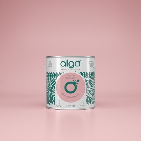 Peint.intér.déco multi-supports rose orchidées douces satin 2 L