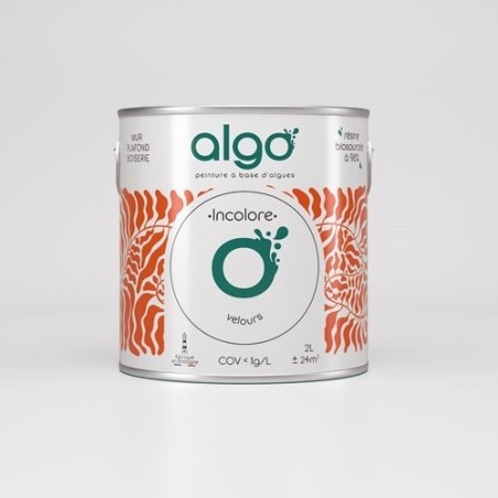 Peinture écologique 2 L Velours - Base incolore