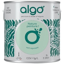 Peinture intérieure multi supports 2 L Velours - Vert Reposant
