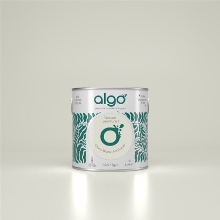 Peint.intér.déco multi-supports ours blanc arctique velours 5 L