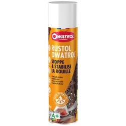 Bombe vernis anti-corrosion 500 ml Rustol - Transparent
