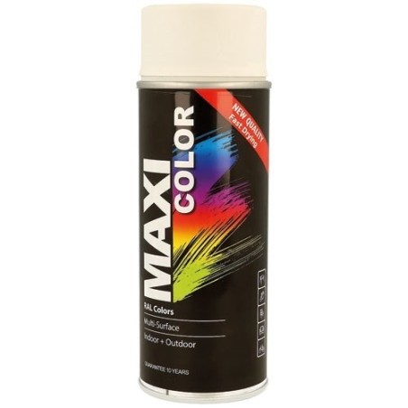 Maxi color ral 9010m blanc mat 400 ml
