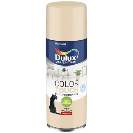 Bombe peinture 400 ml Color Touch Brillant - Ivoire