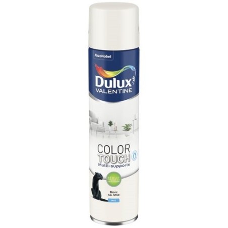 Bombe peinture 600 ml Color Touch Mat - Blanc