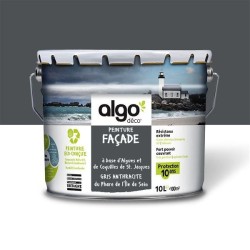 Peinture façade extérieure 10 L - Gris Anthracite du phare de l'île de Sein