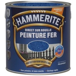 Peinture fer 2,5 L Martelé - Bleu Nuit