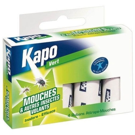 Ruban anti-mouches - Lot de 4