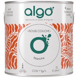 Peinture sous-couche écologique 2 L Mat - Blanc