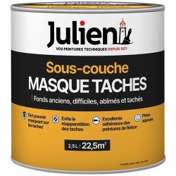 Peinture sous-couche Masque taches 2,5 L Mat - Blanc