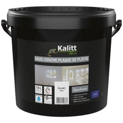 Peinture sous-couche Plaque de plâtre 10 L Mat - Blanc