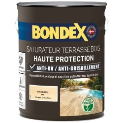 Saturateur Terrasse Bois 5 L Mat - Incolore