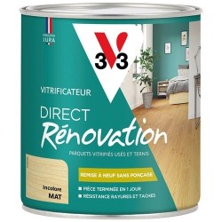 Vitrificateur Direct Rénovation 0,75 L Mat - Incolore
