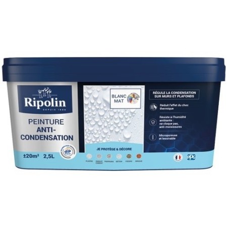 Peinture anti-condensation 2,5 L Mat - Blanc