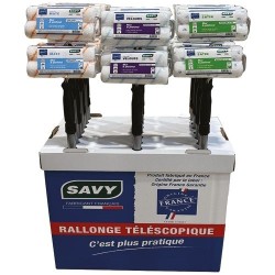 Box ensemble peinture rouleau-manchon-rallonge x21 *