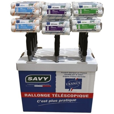 Box ensemble peinture rouleau-manchon-rallonge x21 *