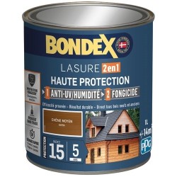 lasure 2en1 ind 15 / 5ans 1 L chêne moyen