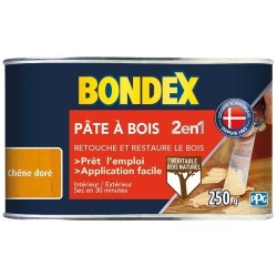 Pâte à bois 250 g chêne doré