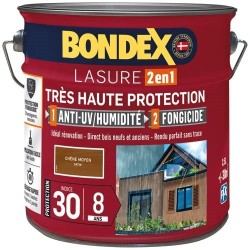 lasure ind 30 / 8 ans 2.5 L chêne moyen