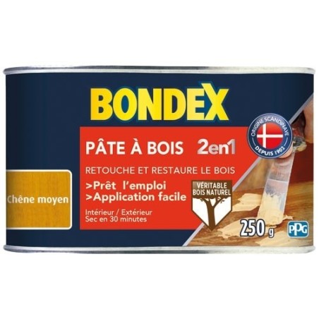 Pâte à bois 250 g chêne moyen