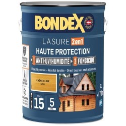 lasure 2en1 ind 15 / 5 ans 5 L chêne clair