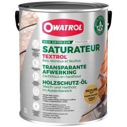 Saturateur bois tendres - huiles naturelles végétales Textrol - 5 L