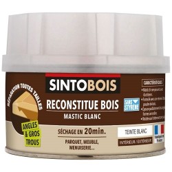 Reconstitue bois pour parties manquantes angles gros trous