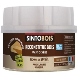 Mastic bois chêne 550 g reconstitue bois