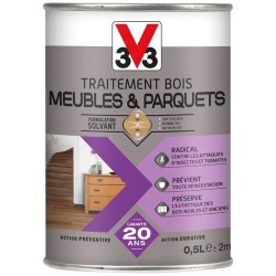 Traitement meubles parquets 0.5 l
