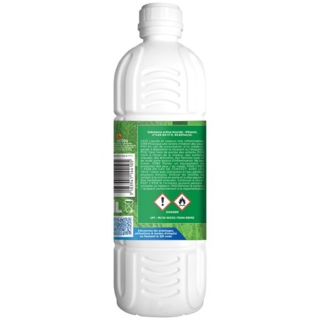 Alcool ménager supérieur 95° - Bouteille 1 L
