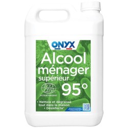 Alcool ménager supérieur 95° - Bidon 5 L