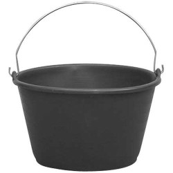 Seau à veau 16l noir