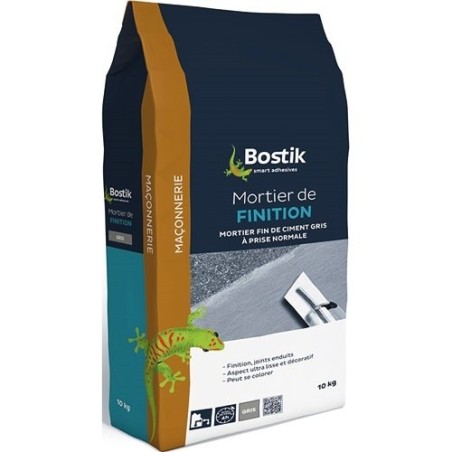 Mortier finition gris 10kg