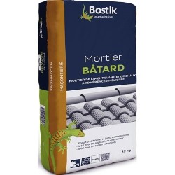 Mortier batard blanc 25kg