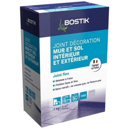 Joint de décoration flex gris boite 1 kg