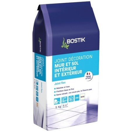 Joint decoration flex beige sac papier 5 kg