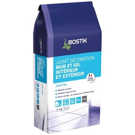 Joint de décoration flex anthracite sac papier 5 kg