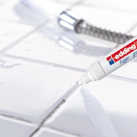 Marqueur rénovateur joints blanc