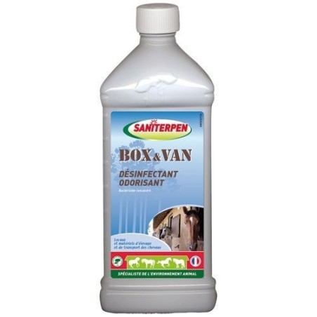 Saniterpen désinfectant odorisant box & van 1L