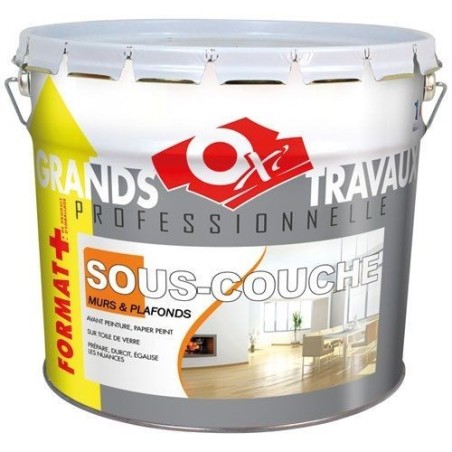 Sous couche professionnelle 12l blanc