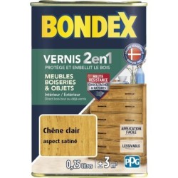 Vernis chêne clair satin 250ml