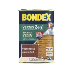 Vernis chêne foncé brillant 0.25l