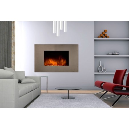 Cheminée décorative design Pure Inox