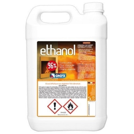 Bio alcool combu p/cheminée alcool 5l