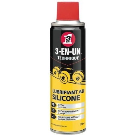 Lubrifiant au silicone 3 en 1 bbe 250ml